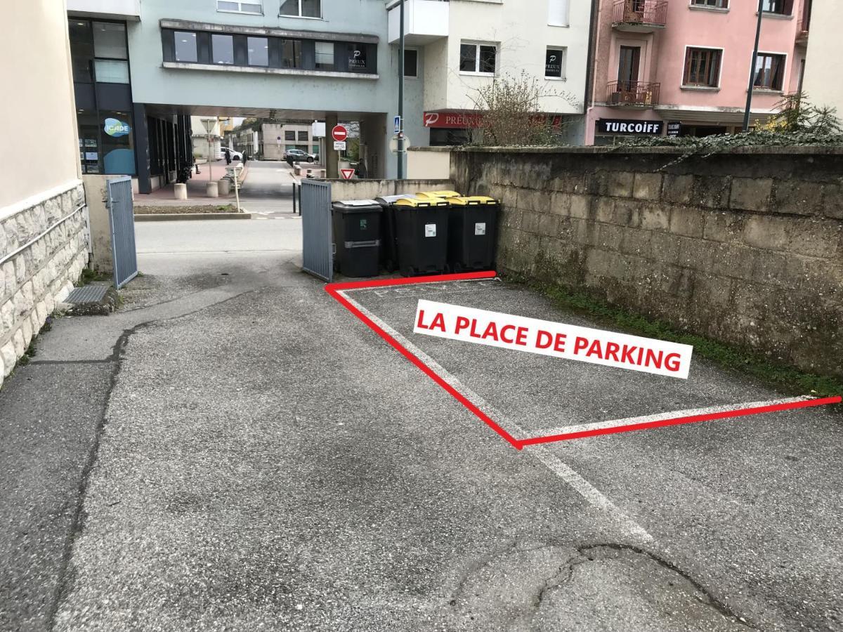 Studio + Balcon + Parking - Ultra Centre Appartement Annecy Buitenkant foto